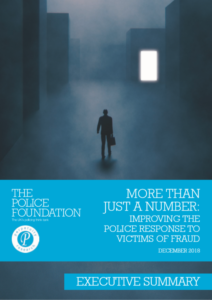 the police response to victims of fraud